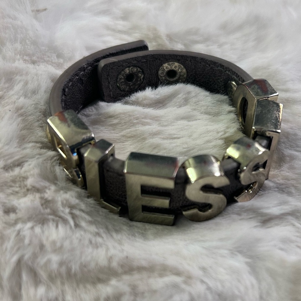 Bcbg leather‎ blessed  bracelet HG69